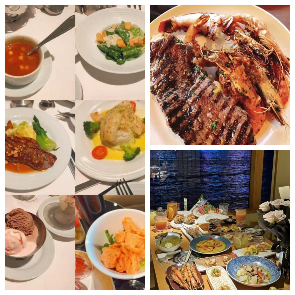 海洋光谱号美食