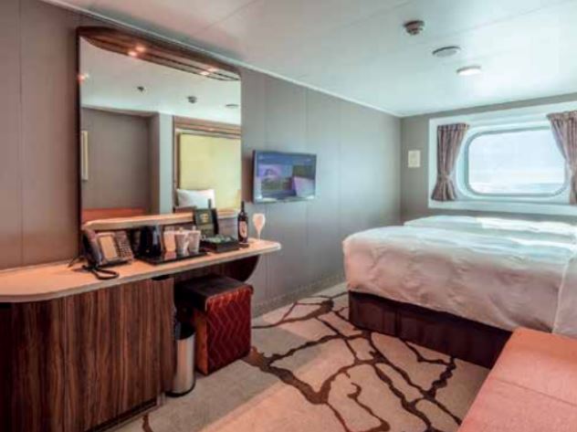 云顶梦号邮轮海景客房图片