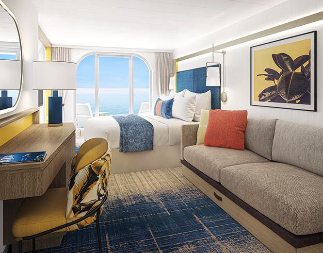 船中双人海景阳台房图片