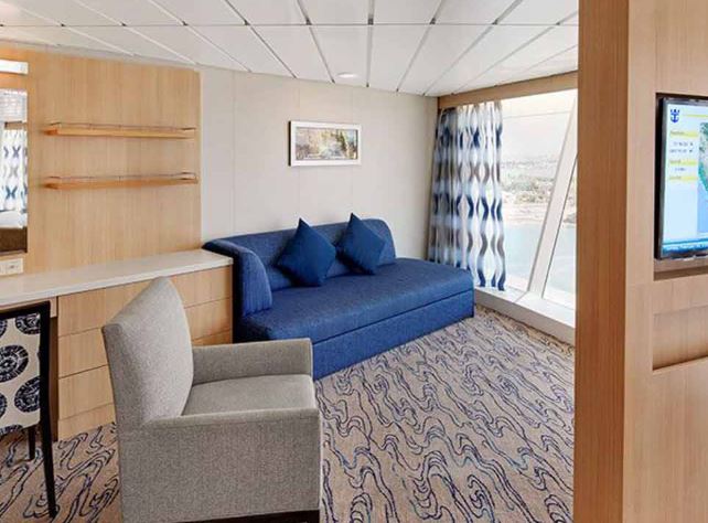 海洋领航者号邮轮全海景套房（无阳台）图片