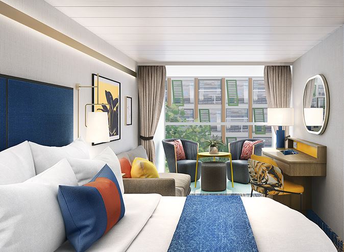 海洋标志号邮轮中央公园无垠阳台房图片