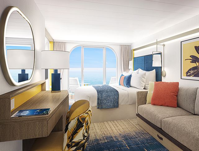 海洋标志号邮轮超大海景阳台房图片