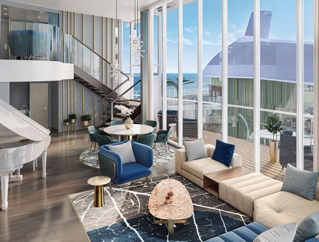 海洋标志号邮轮皇家至尊套房图片