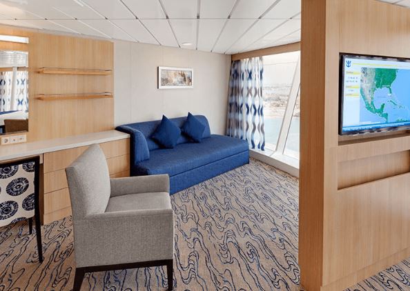 海洋探险者号邮轮无 敌海景套房（无阳台）图片