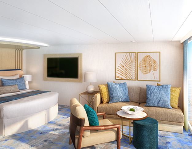 海洋神话号邮轮豪华套房图片