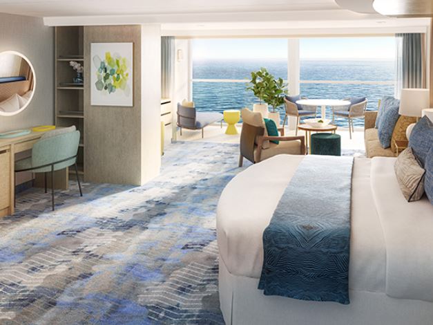 海洋神话号邮轮无垠豪华套房图片