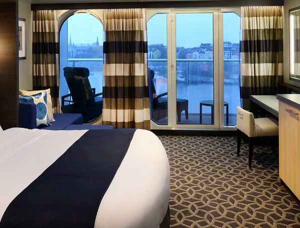 海洋圣歌号邮轮天际标准套房图片