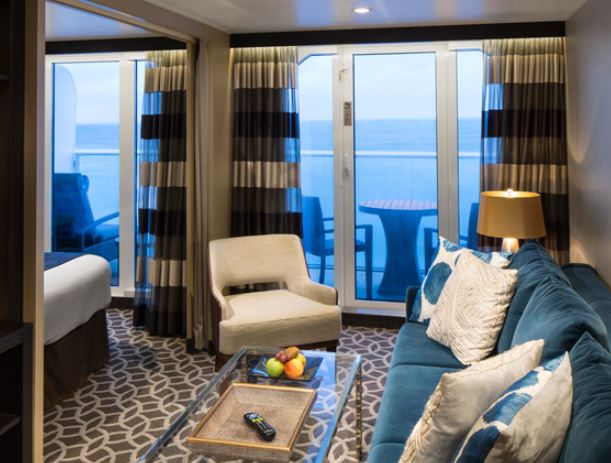 海洋圣歌号邮轮豪华套房图片