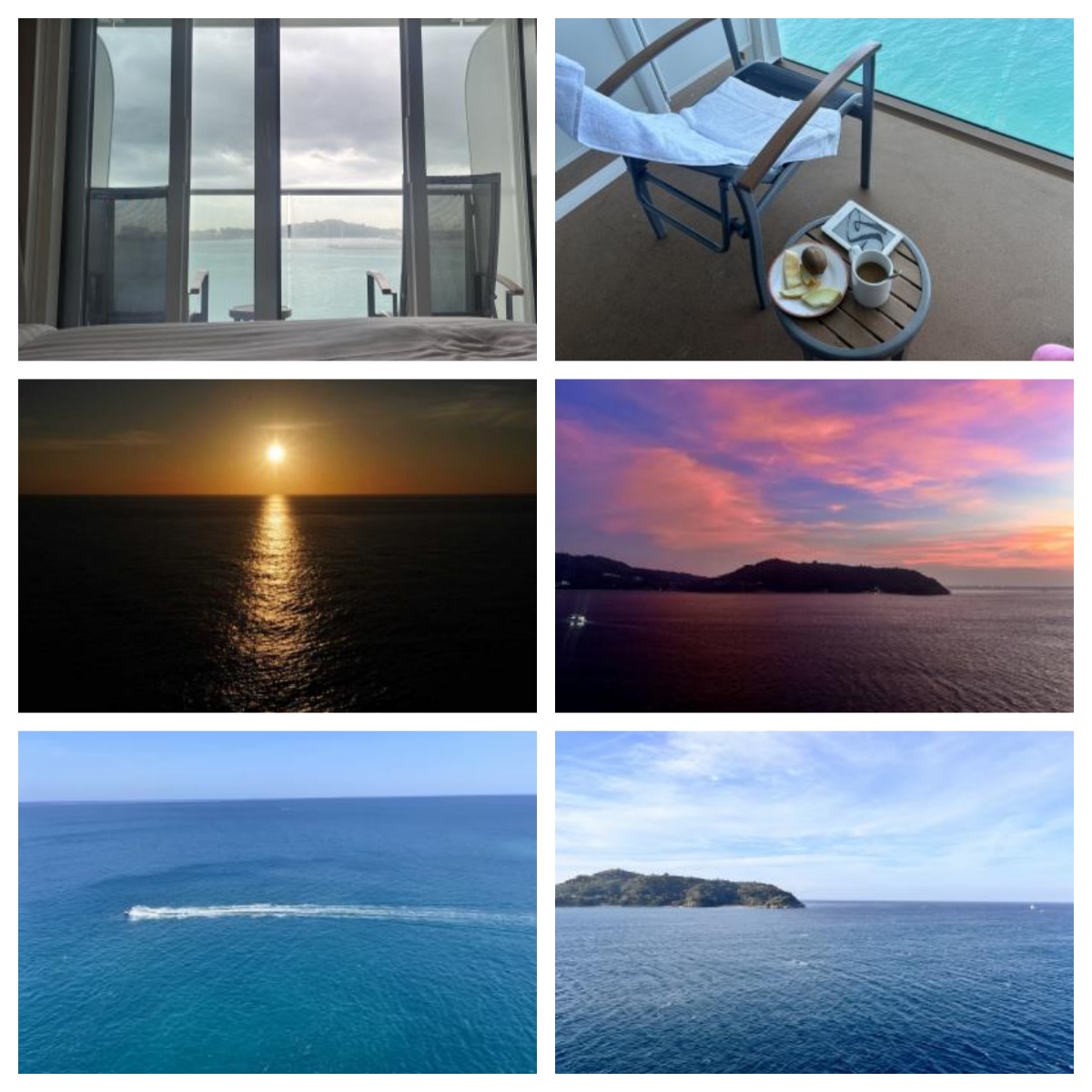 海洋赞礼号行程风景