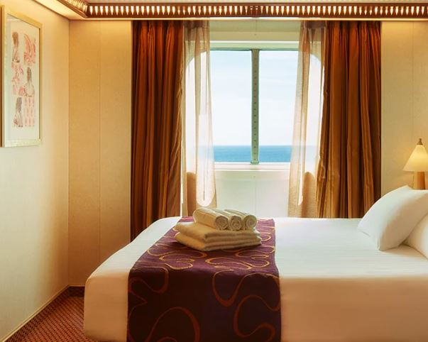 唯美号邮轮遮挡海景房图片