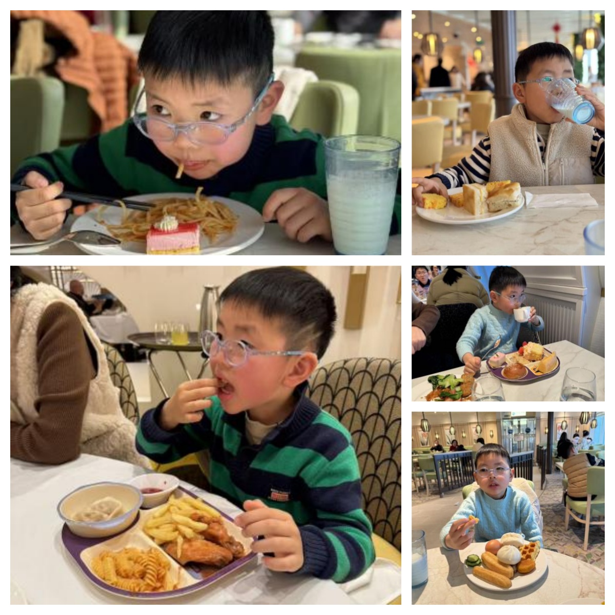 爱达魔都号餐食