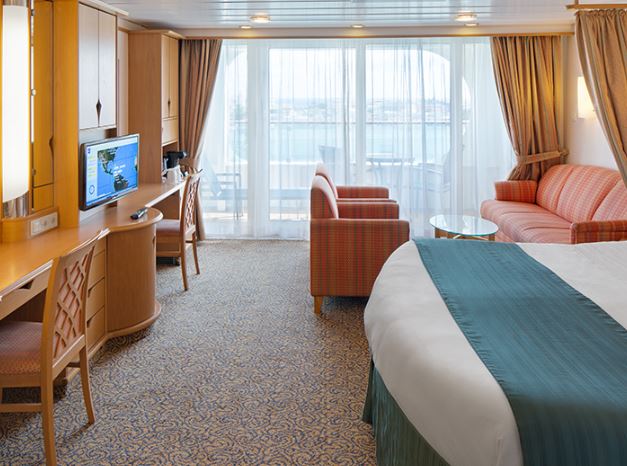 海洋冒险者号邮轮标准套房图片