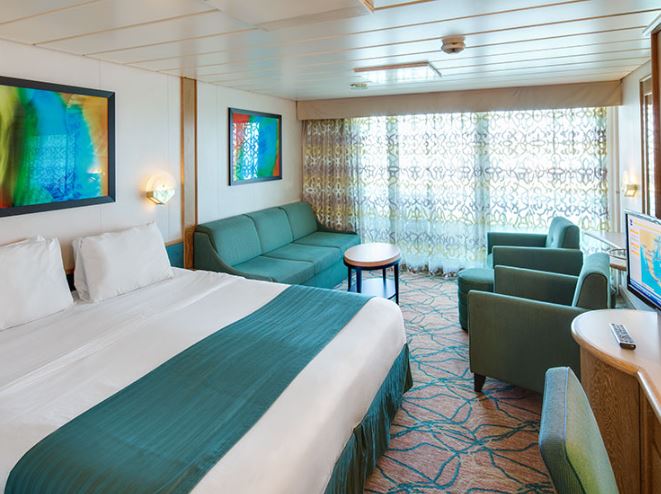 海洋幻丽号邮轮日落小型套房图片