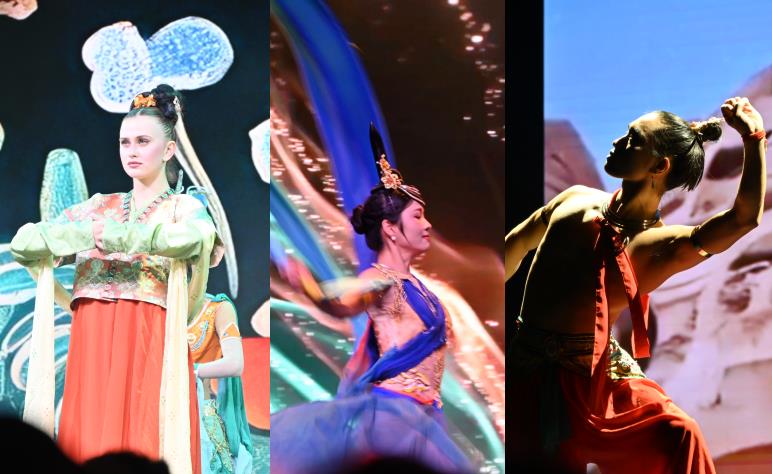 爱达魔都号表演
