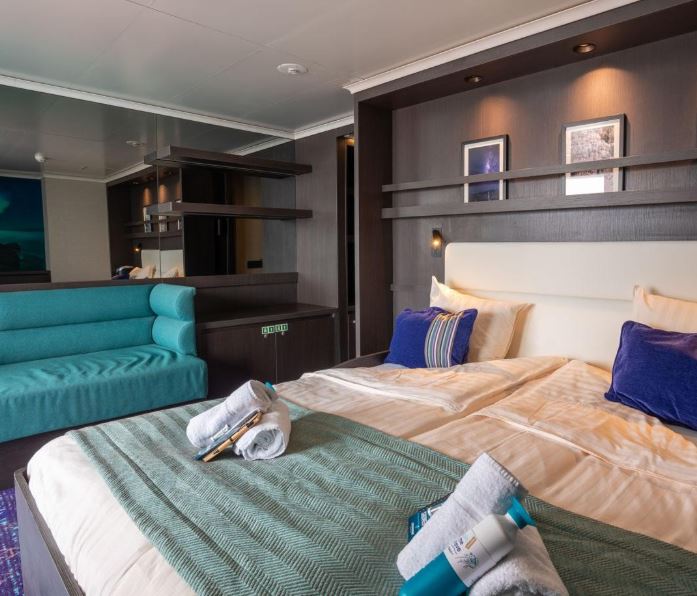 洪迪斯号邮轮豪 华套房（带私人阳台）Grand Suite with private balcony图片