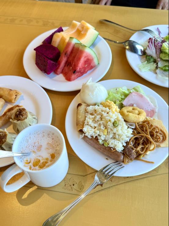 爱达地中海号食物