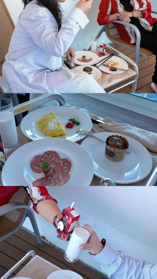 爱达地中海号早餐