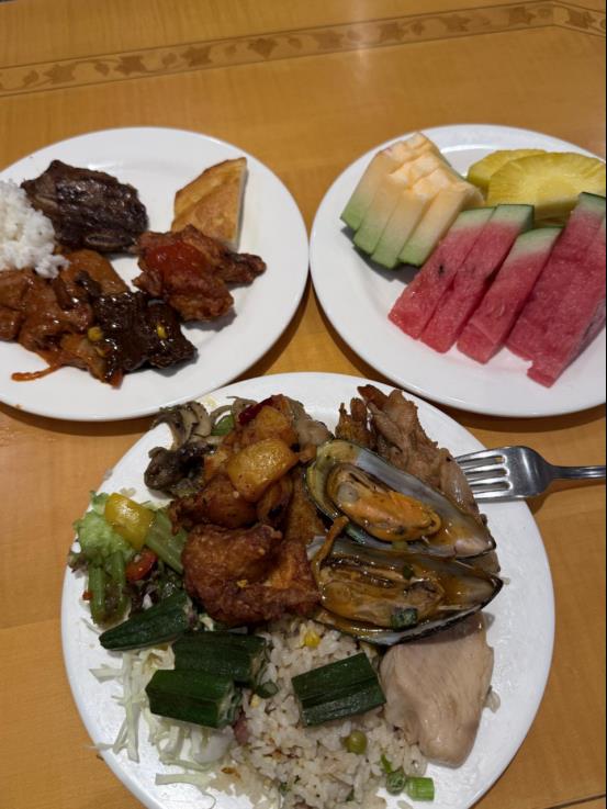 爱达地中海号美食1