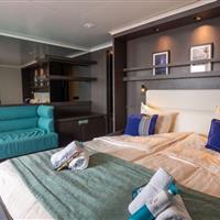 洪迪斯号邮轮▪豪 华套房（带私人阳台）Grand Suite with private balcony介绍