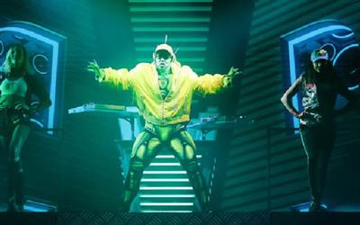 海洋光谱号邮轮晚间演出