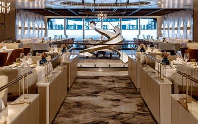 星辰公主号邮轮Sanctuary restaurant