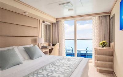 星空公主号阳台房图片