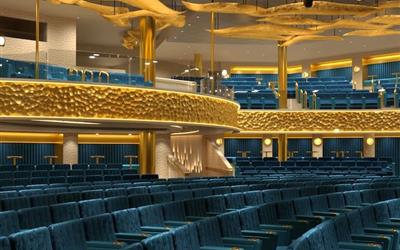 爱达花城号邮轮大都会剧院