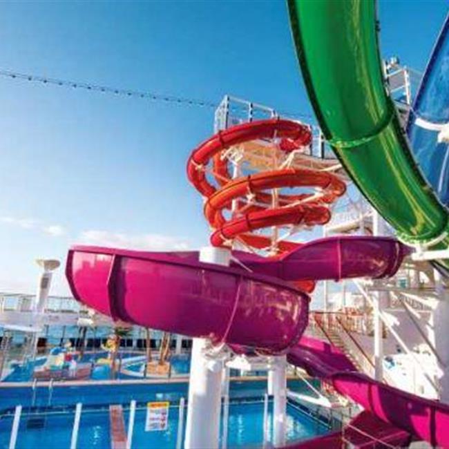 诺唯真畅意号邮轮水上乐园图片